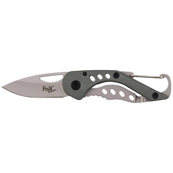 Fox Outdoor Pocket Knife Piccolo with Carabiner