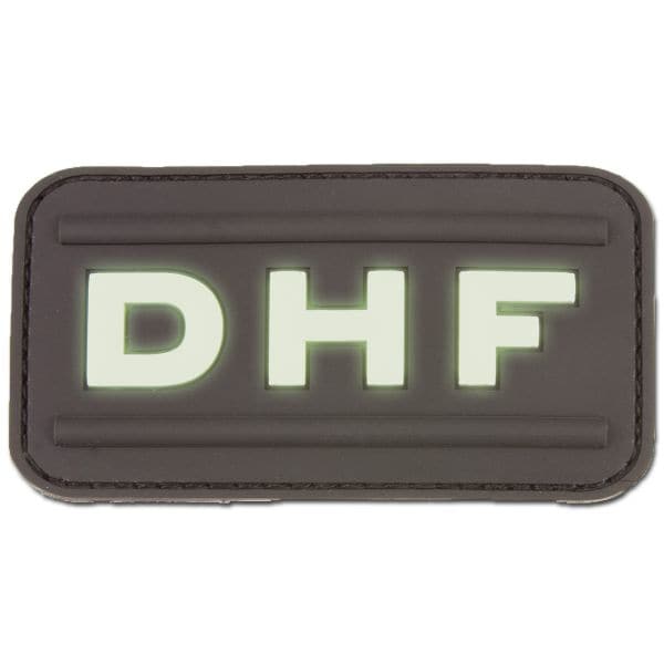 3-D Rubber Patch DHF luminescent