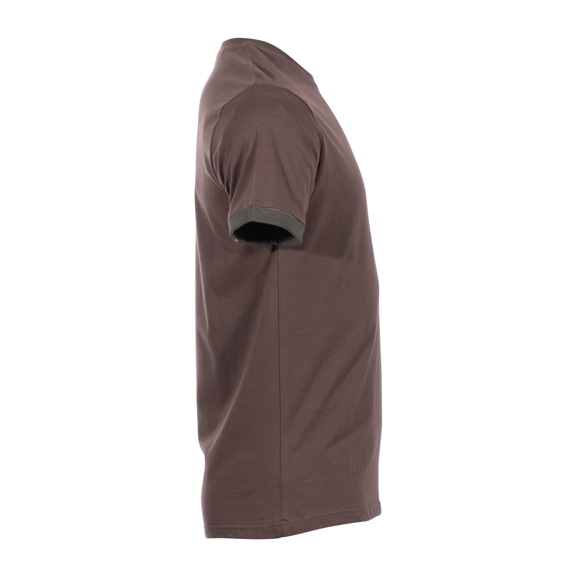 Purchase the Alpha Industries T-Shirt Roll-Up Sleeve dark olive