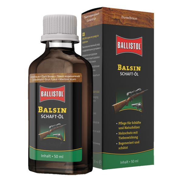 Ballistol Balsin Shaft Oil Dark Brown 50 ml