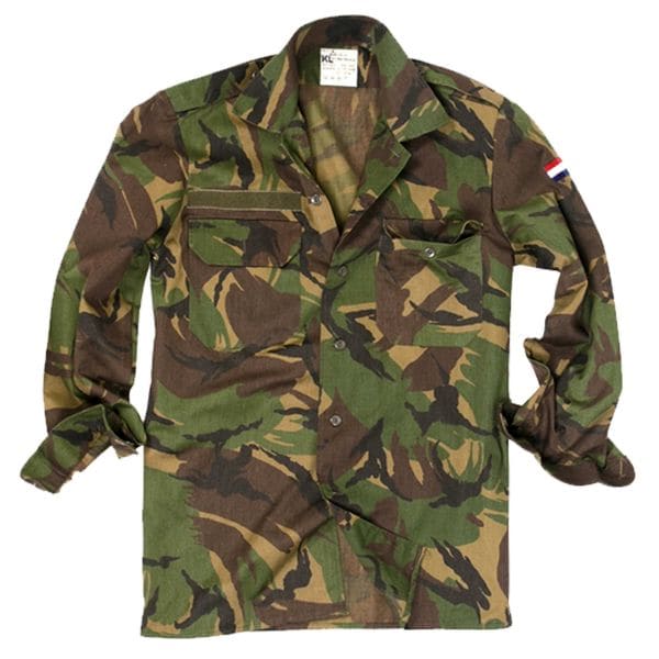 Used Dutch Army Field Shirt camo