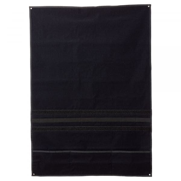 Zentauron Patch Wall with Molle and Pouches 70 x 100 cm black