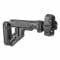 Fab Defense Tactical Folding Stock with Cheek Piece MP5 black