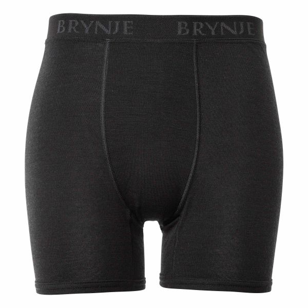 Brynje Boxer Shorts Classic Wool black