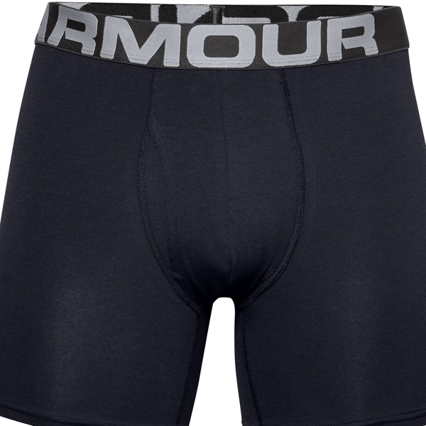 Under Armor Boxer Shorts Charged Cotton 15 cm 3 pack black | Under ...