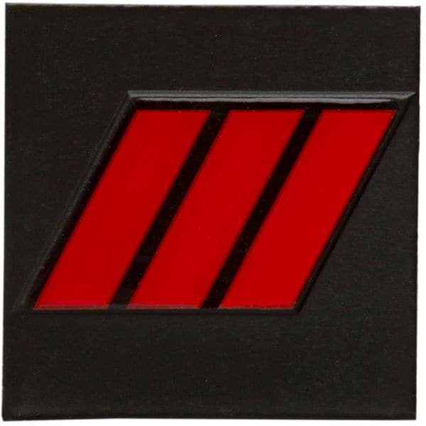 Rank Insignia of the French Fire Department Caporal Chef