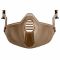FMA Airsoft Protective Mask for Helmet Mounting coyote