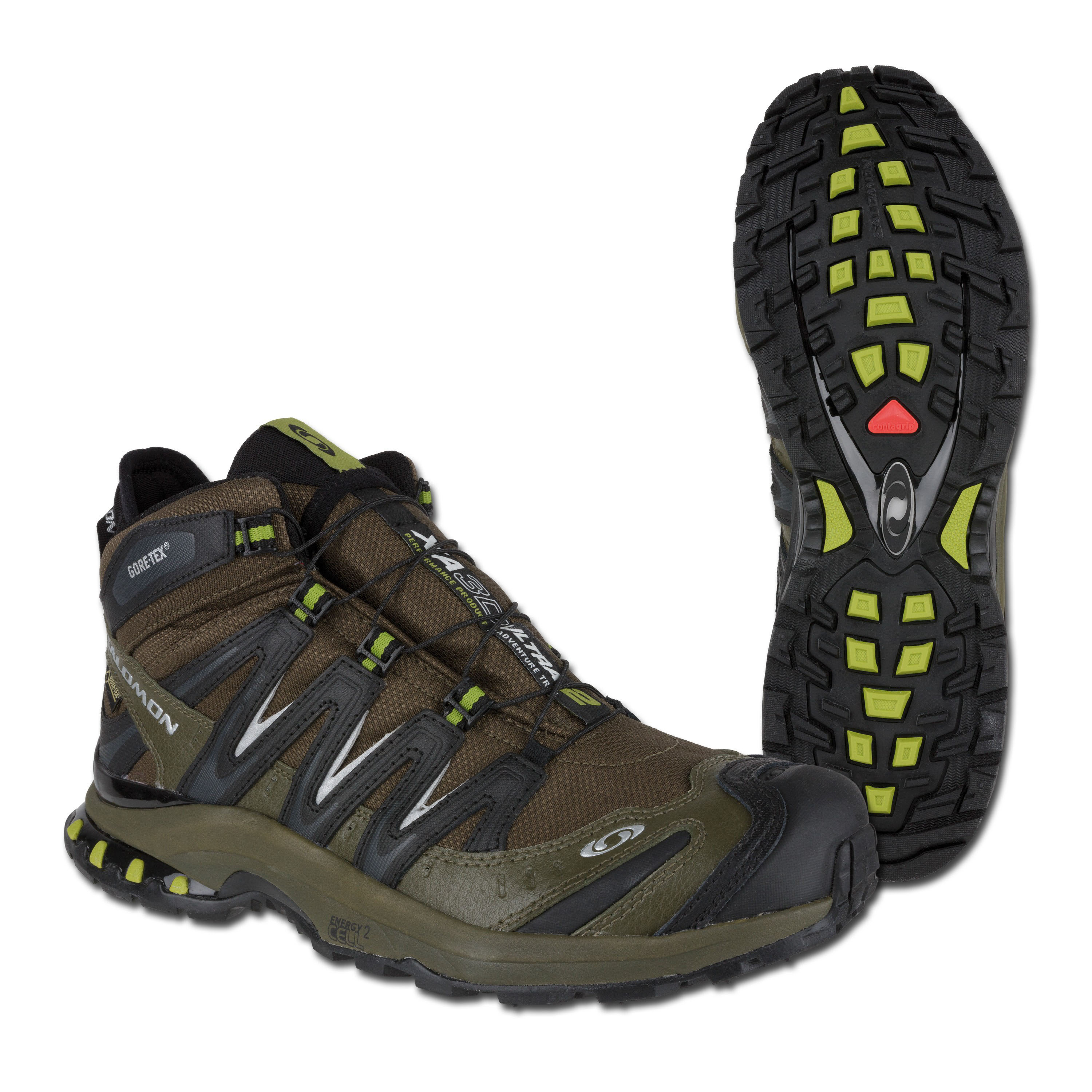Salomon Shoe XA Pro 3D Mid GTX Bayou Green | Salomon Shoe XA Pro 3D Mid LTR GTX Bayou Green | Hiking Shoes | Shoes | Footwear | Clothing