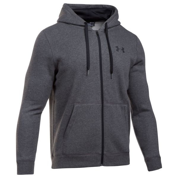 Under Armour Zip Hoodie Rival Fitted gray mottled