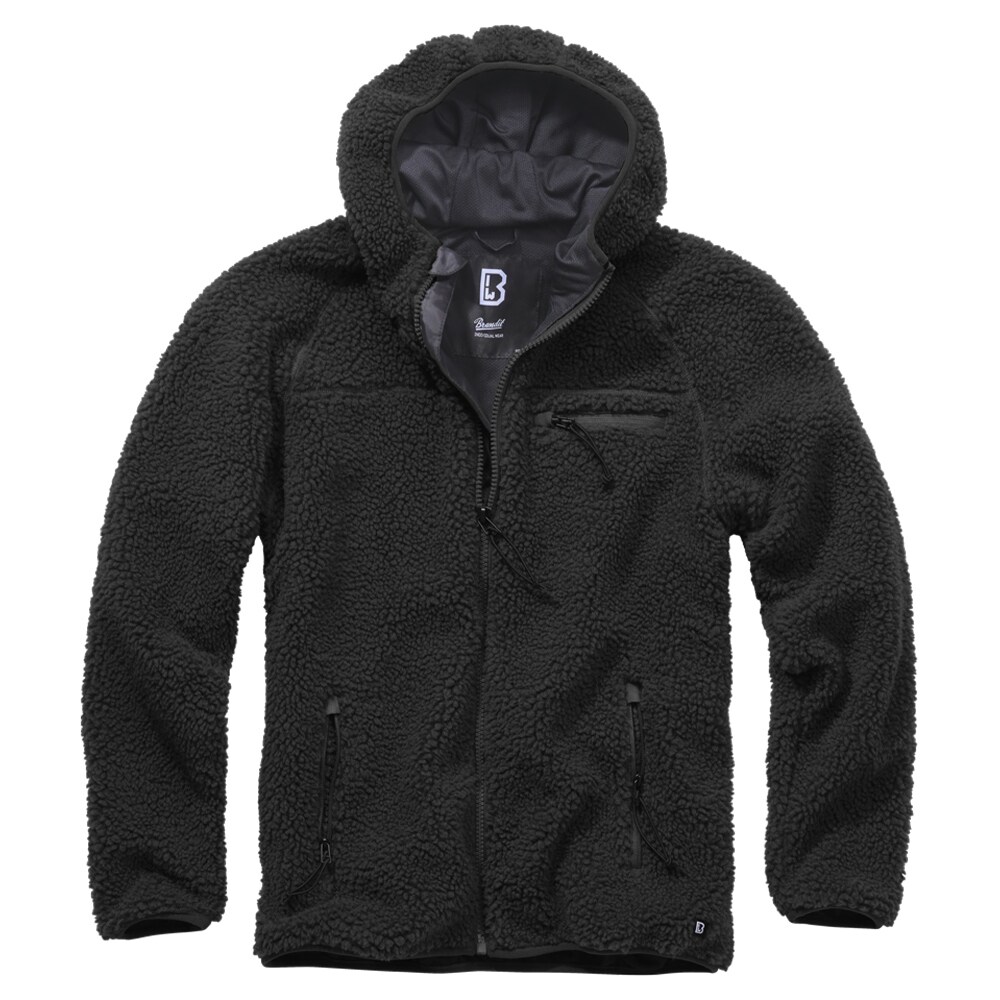 Purchase the Brandit Teddyfleece Worker Jacket black by ASMC
