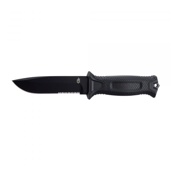 Gerber Survival Knife StrongArm Serrated black