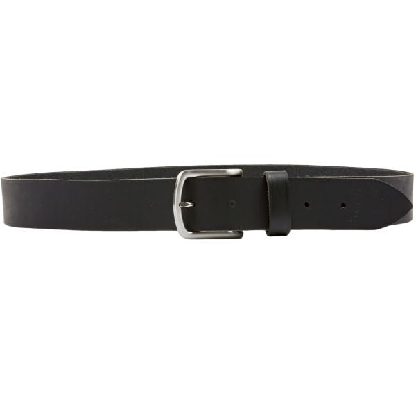 Heim Leather Belt 40 mm Machine Stiched black
