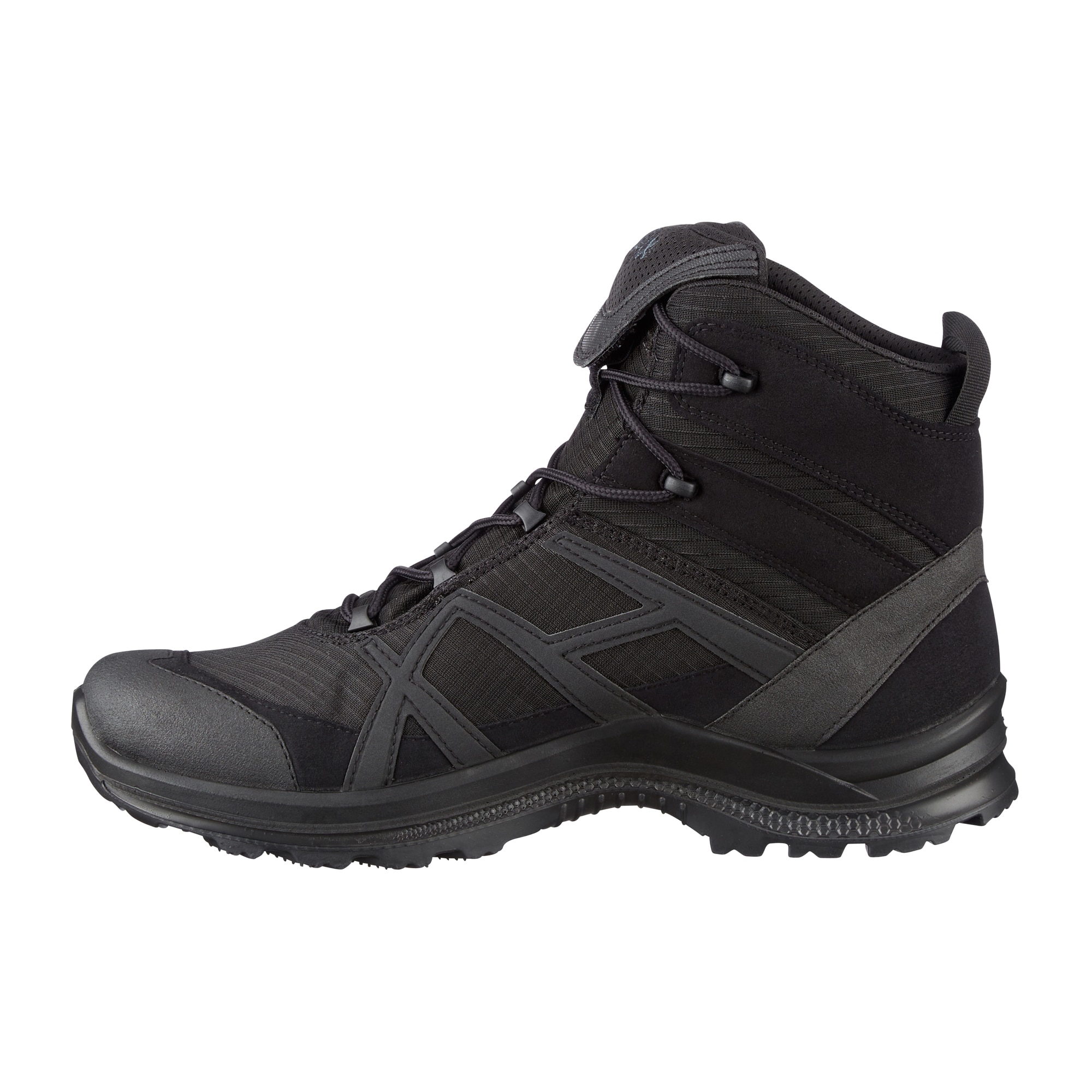 Haix Black Eagle Athletic 2.1 GTX mid/Black Diseño optimizado Zapatos robustos para trabajo y ocio
