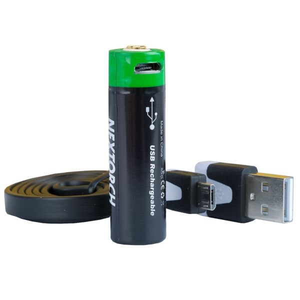 Nextorch Battery 14500 USB Li-Ion 3.6V 750 mAh
