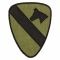 Shoulder Insignia U.S. 1st Cavalry olive
