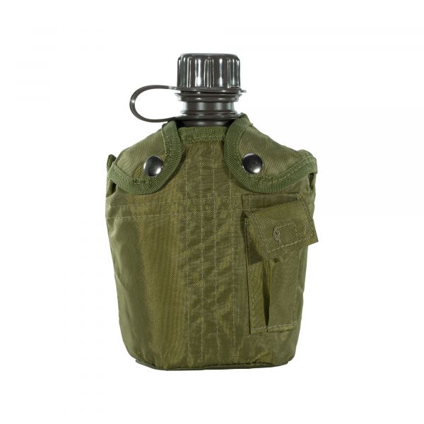 Canteen 1 qt With Cover Import olive