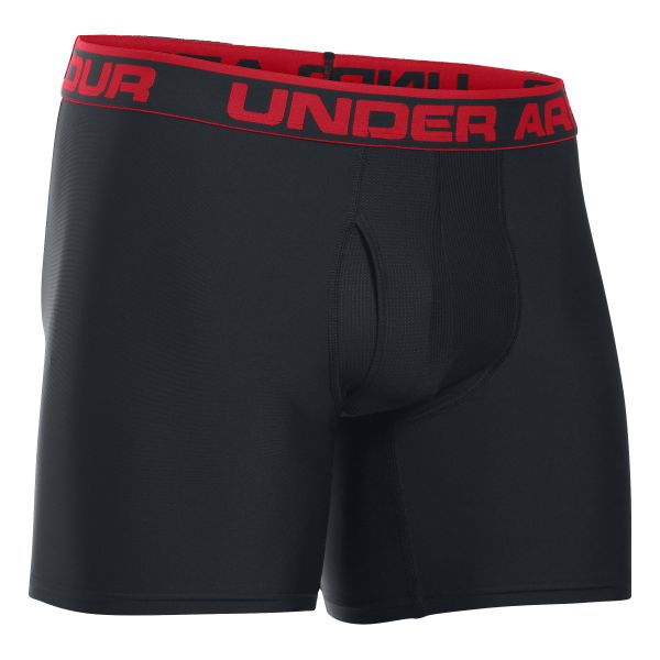 Under Armour Boxer Shorts BoxerJock Long black/red