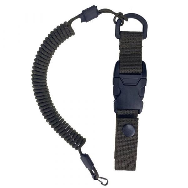 EDCX Quick Release Spiral Lanyard army green