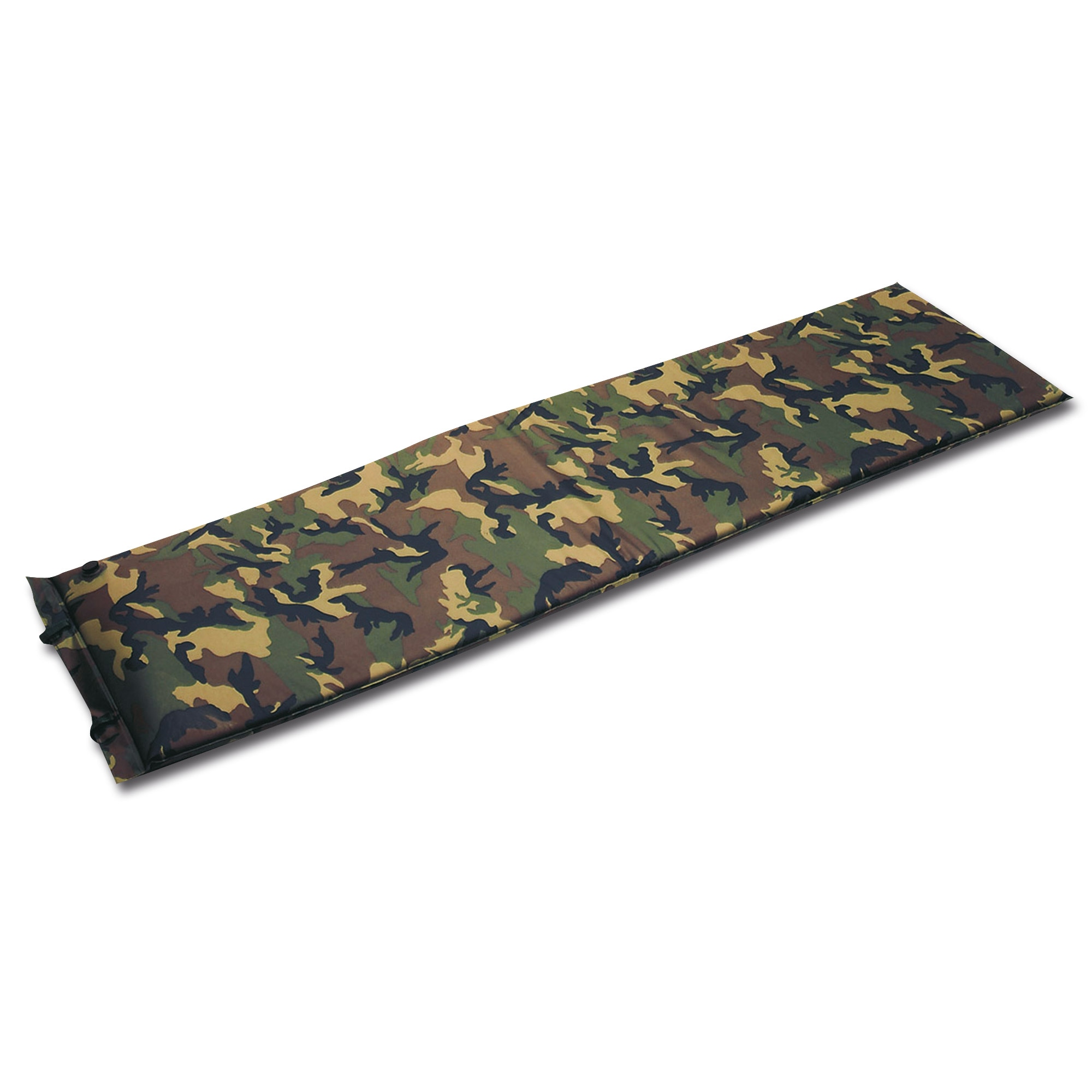 Lightweight Camping Air Bed Woodland Camo Thermal SELF INFLATING ROLL MAT 