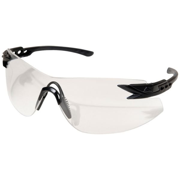 Edge Tactical Glasses Notch Clear Vapor Shield black