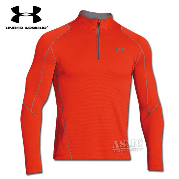 Under Armour Cold Gear Infrared Grid Quarter Zip volcano