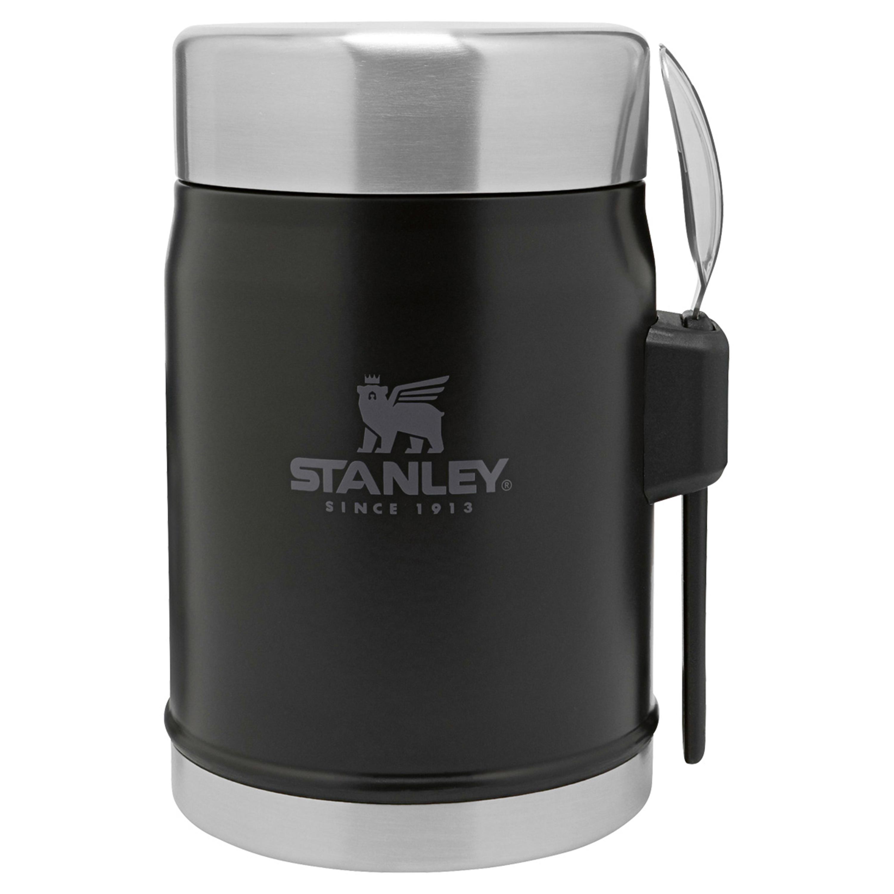 Purchase the Stanley Classic Food Jar with Spork black by ASMC