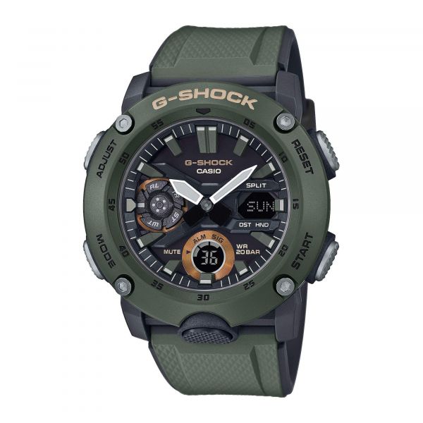 Casio Watch G-Shock Classic GA-2000-3AER olive