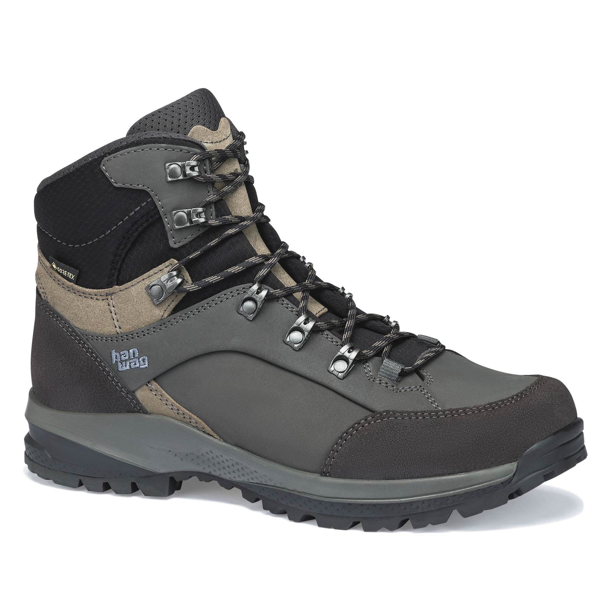 Purchase the Hanwag Banks SF Extra GTX Boots asphalt light brown