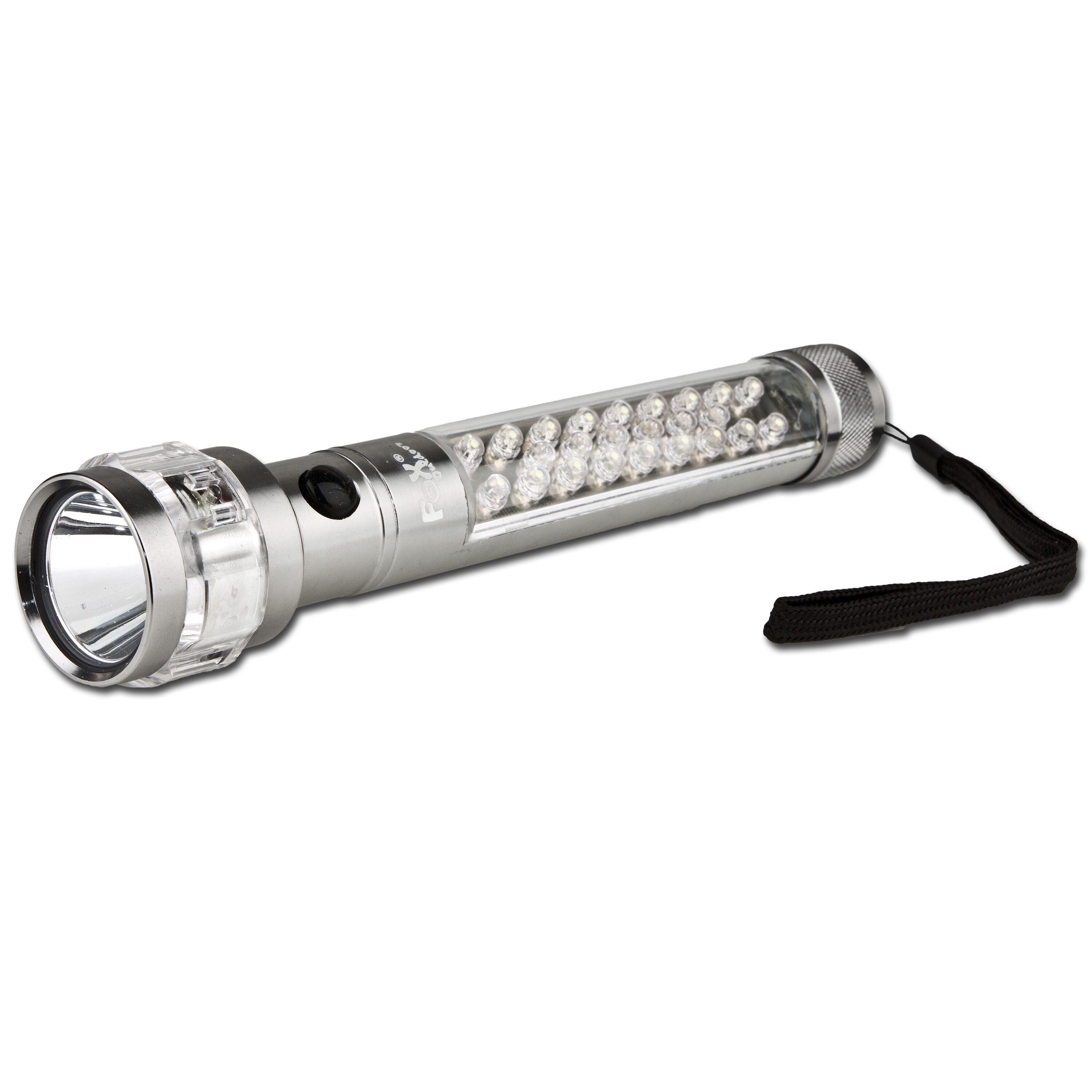 Fox Outdoor Stablampe 5 Watt LED Taschenlampe Einsatzlampe Alu-Gehäuse bis 150 m