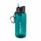 LifeStraw Go Water Bottle with Filter 2-Stage 1L dark teal