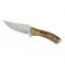 Black Ice Solid Blade Knife Old Fashioned Wood
