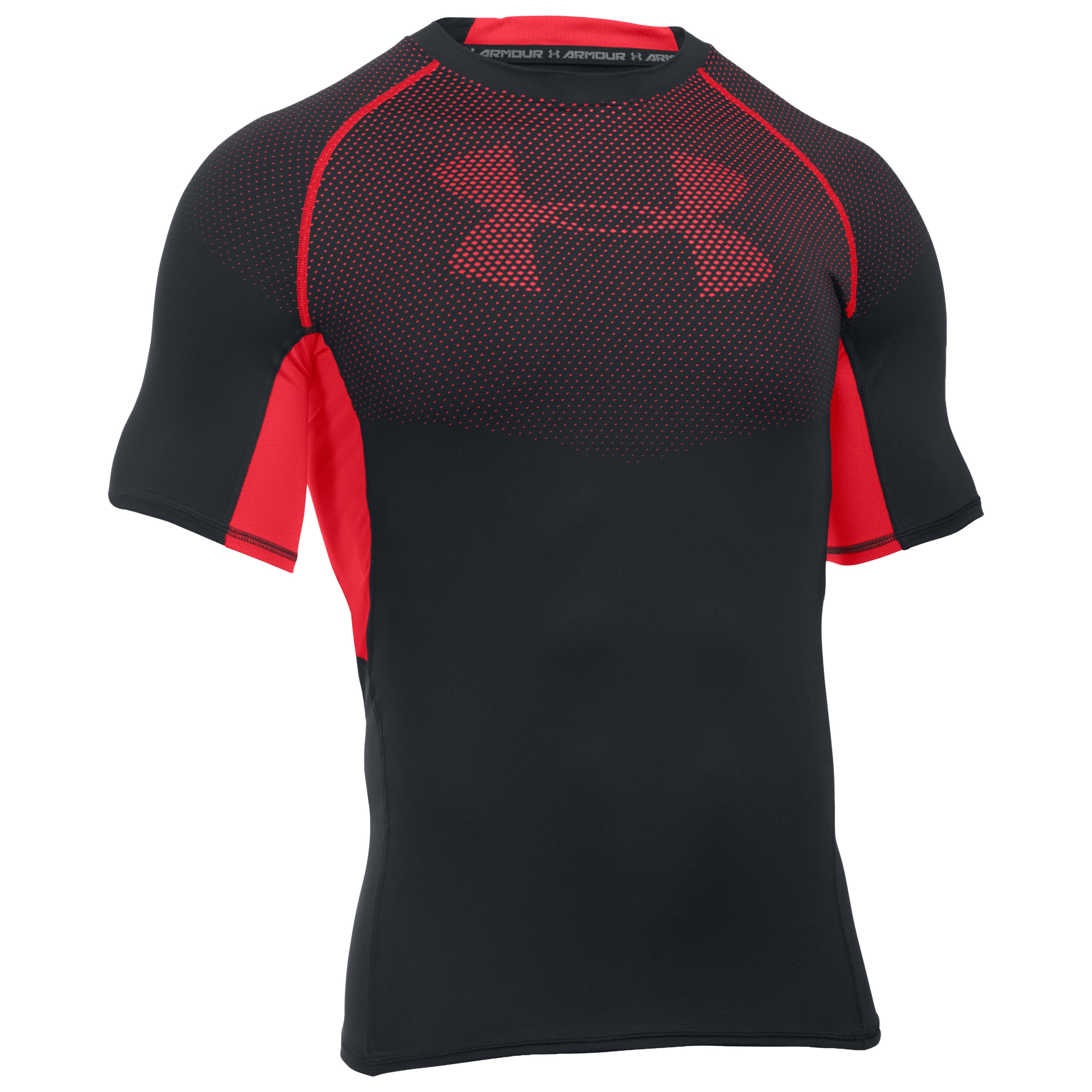 Under Armour Shirt HeatGear Armour Graphic black/red
