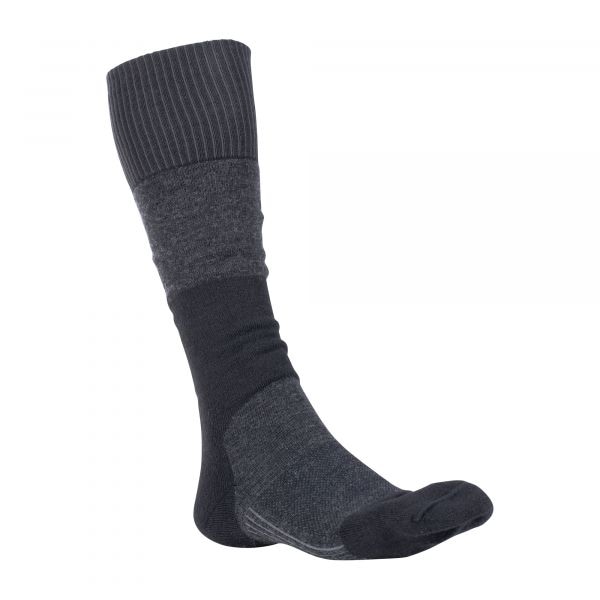 Woolpower Socks Skilled Knee-High 400 dark grey/black