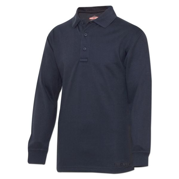 Polo Shirt Tru-Spec 24-7 Long Sleeve blue