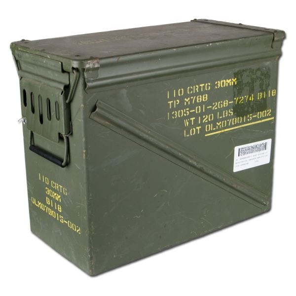 Ammo Box U.S. Size 7 Used