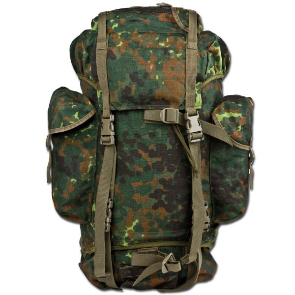 Purchase the German Army Combat Backpack Used flecktarn by ASMC