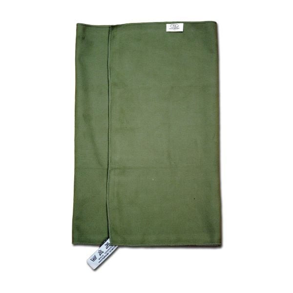 Highlander Microfiber Towel olive 125x60 cm