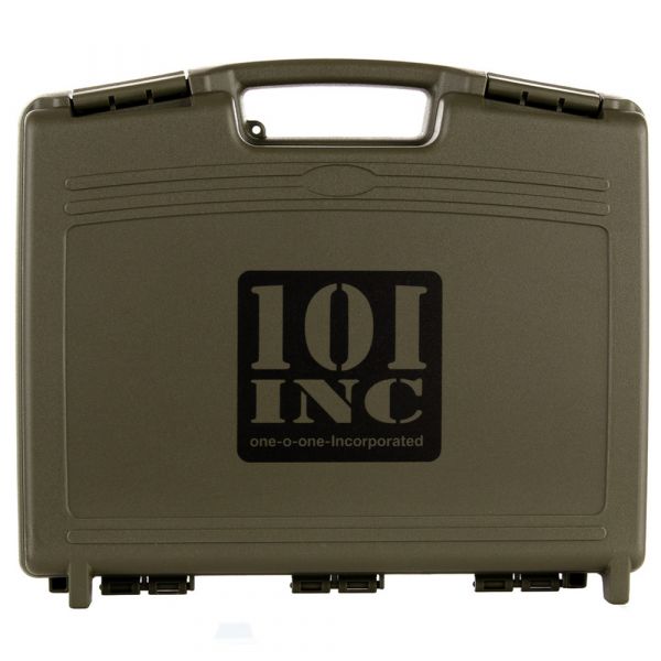 101 Inc. Pistol Case with Profile Foam olive