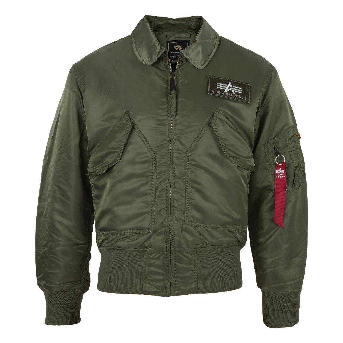 Purchase the Alpha Flight Jacket CWU olive by ASMC