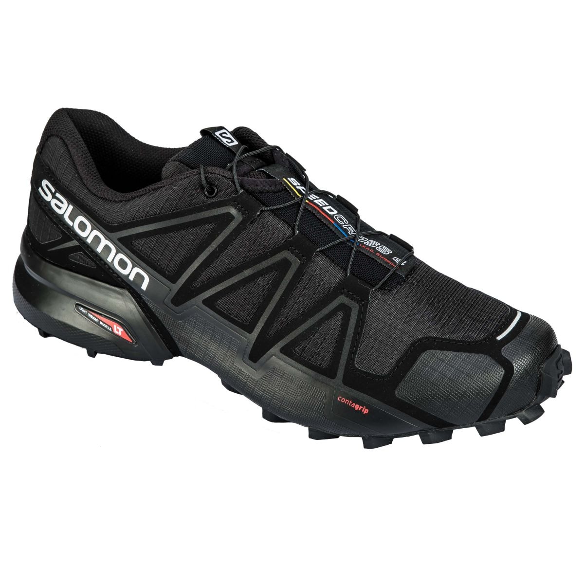 Salomon Shoes Speedcross 4 Wide black metallic