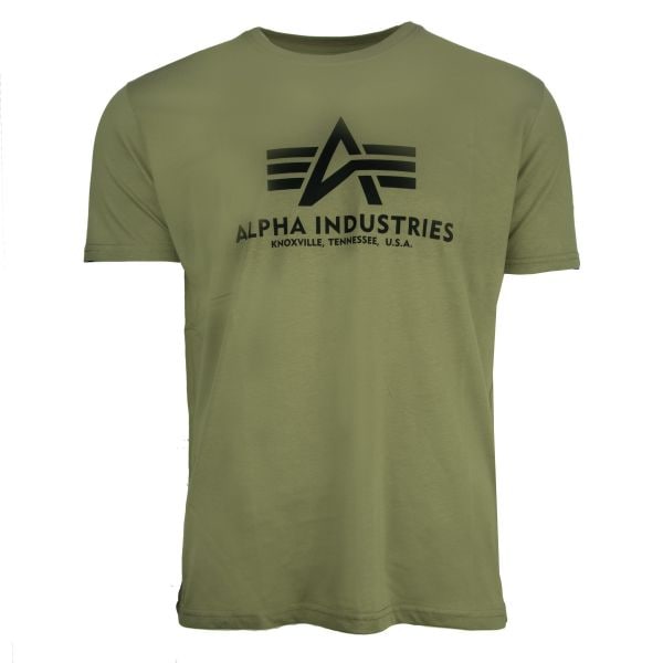 ASMC Industries Purchase T Alpha Basic T-Shirt by olive the