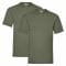 Fruit of the Loom T-Shirt Valueweight T 2-Pack olive