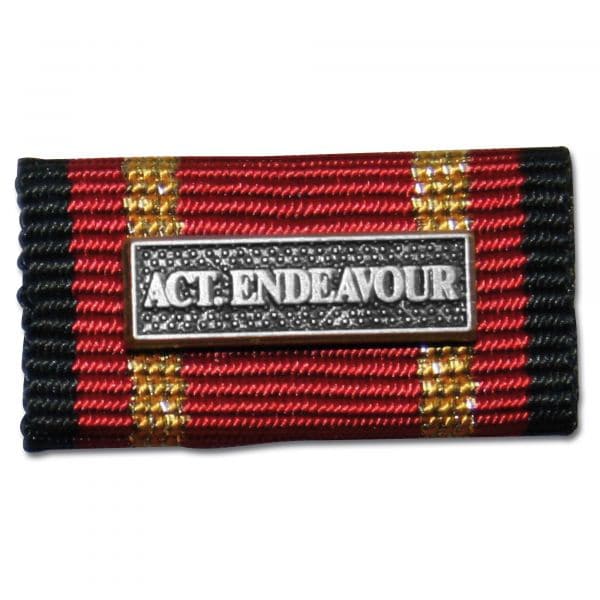 Service Ribbon Operation Active Endeavour silver