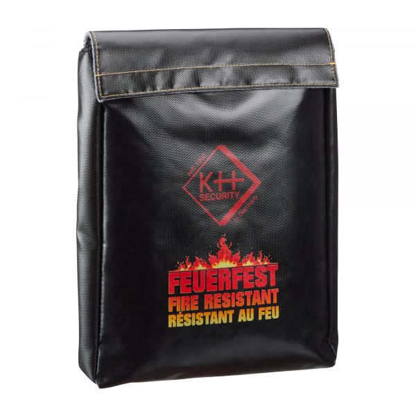 KH Security Fireproof Document Bag Deluxe 4.9 L