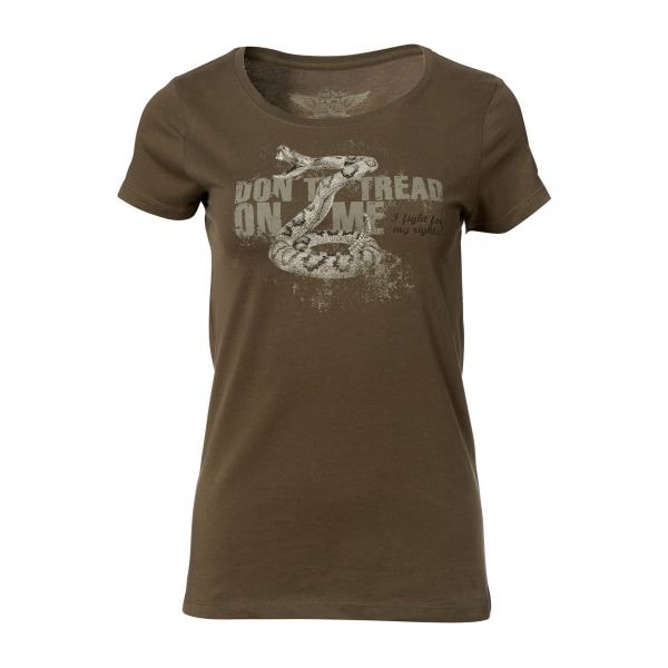 720gear Women's T-Shirt Don‘t Tread On Me army