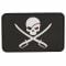 MFH 3D Patch Skull with Swords black
