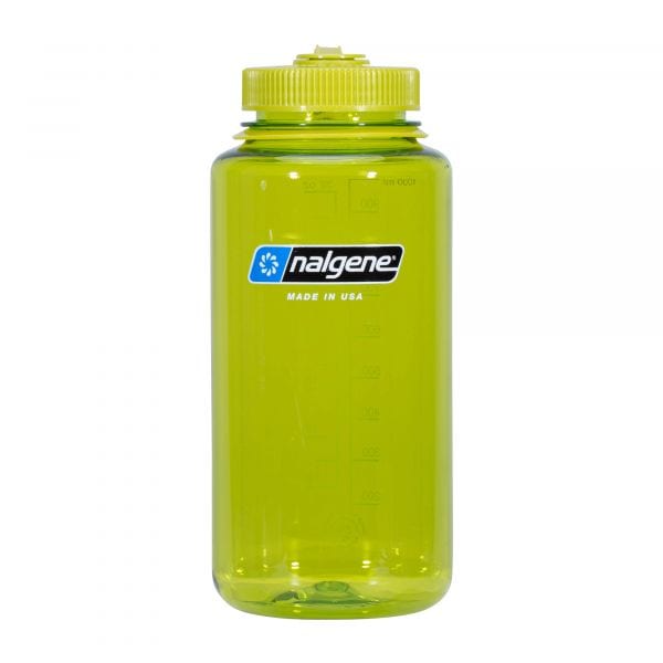 Nalgene Drinking Bottle Wide Neck Sustain 1 L light green
