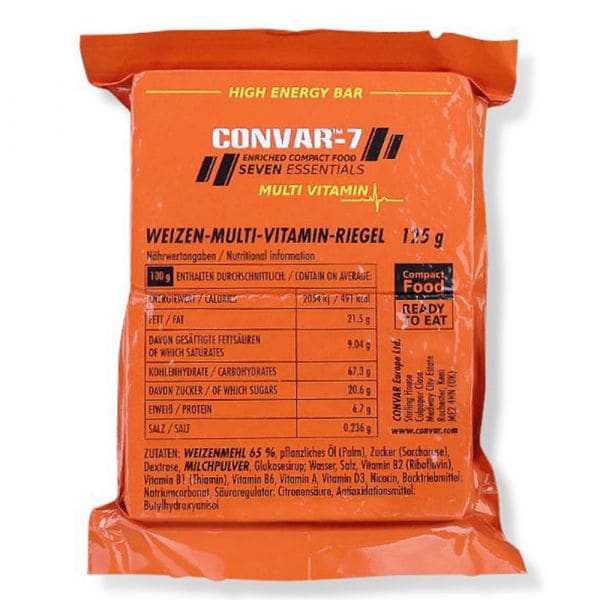 Convar-7 High Energy Bar Multi Vitamin 108 Pieces