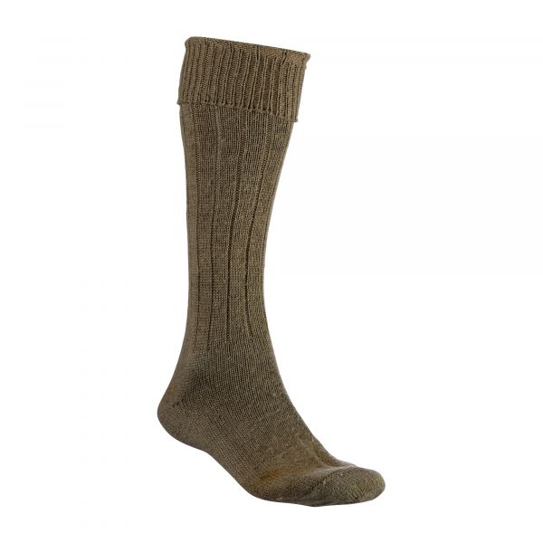 Used BW Long Boot Socks stone gray olive