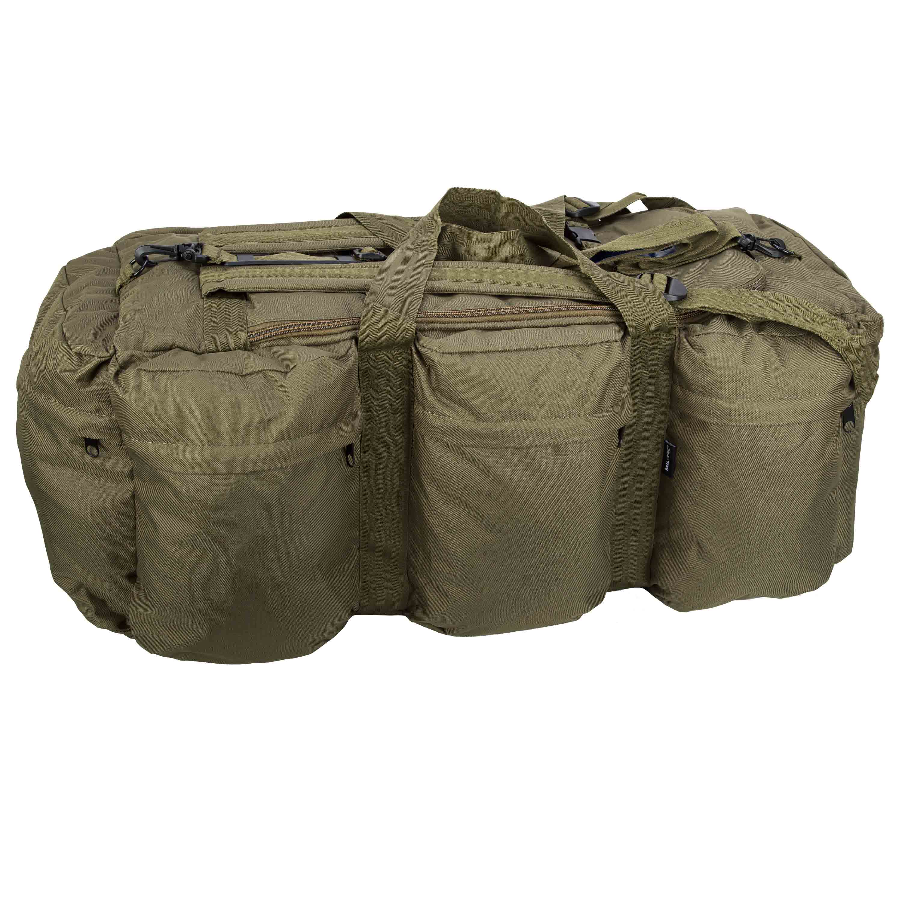OLIVE GREEN DEPLOYMENT HOLDALL 100L BAG TACTICAL ASSAULT RUCKSACK NEW ARMY 
